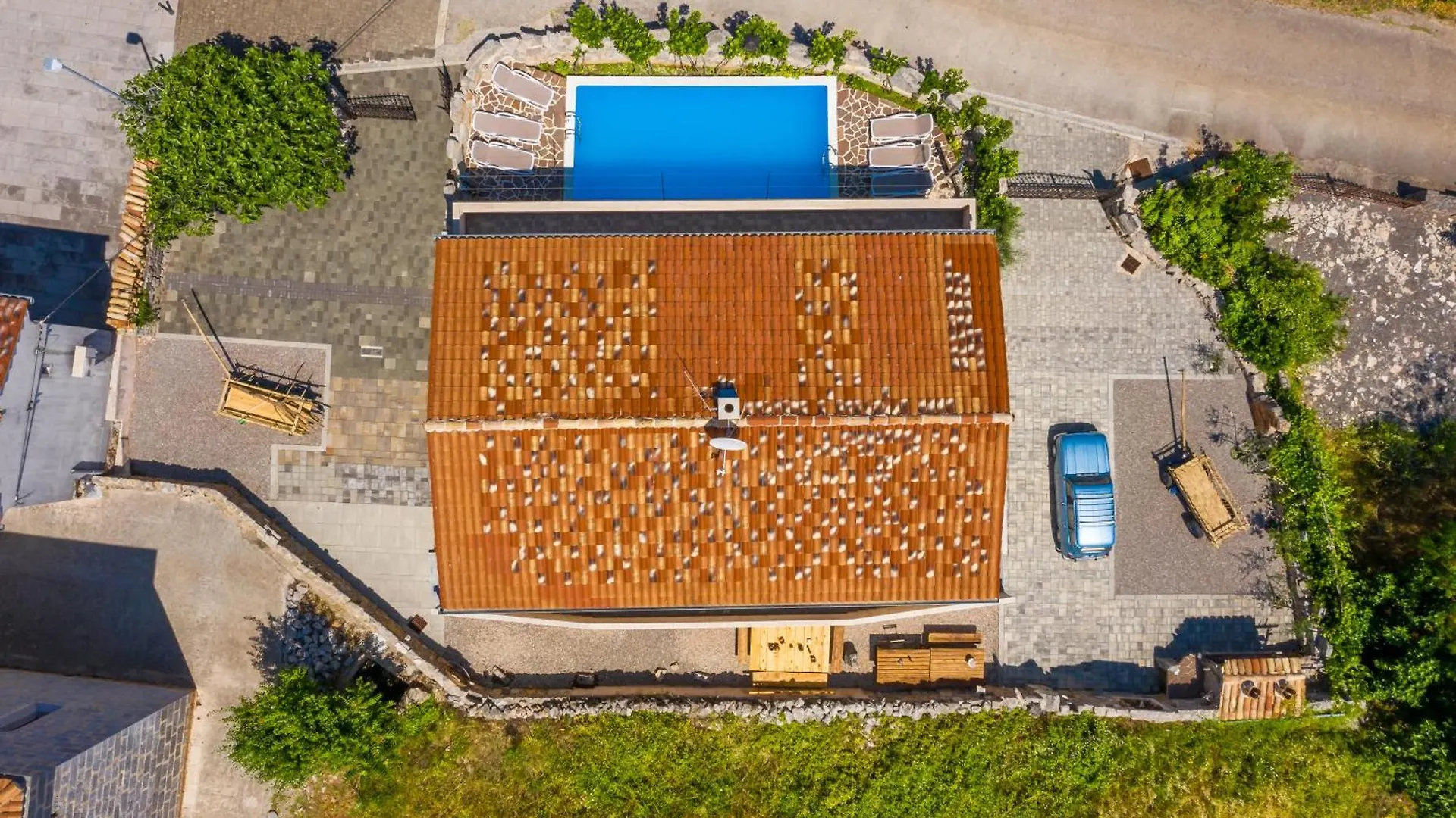 Vila Holiday House Plovanija Poljice Chorvatsko